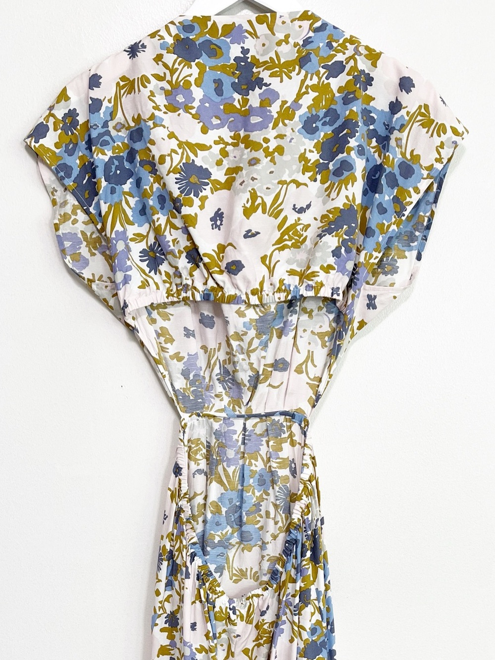 BOGO! & Other Stories Floral Print Midi Cut-Out Dress Size 2 / 36 - Picture 8 of 10